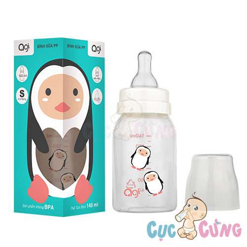 Combo 2 Bình sữa AGI 120ml