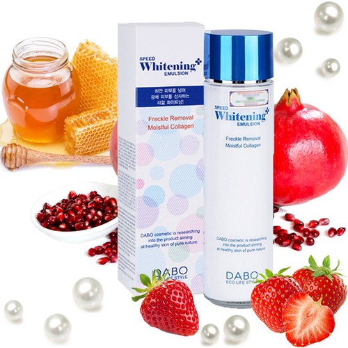 Sữa Dưỡng Thể Trắng Da Dabo Speed Whitening Emulsion (150ml)