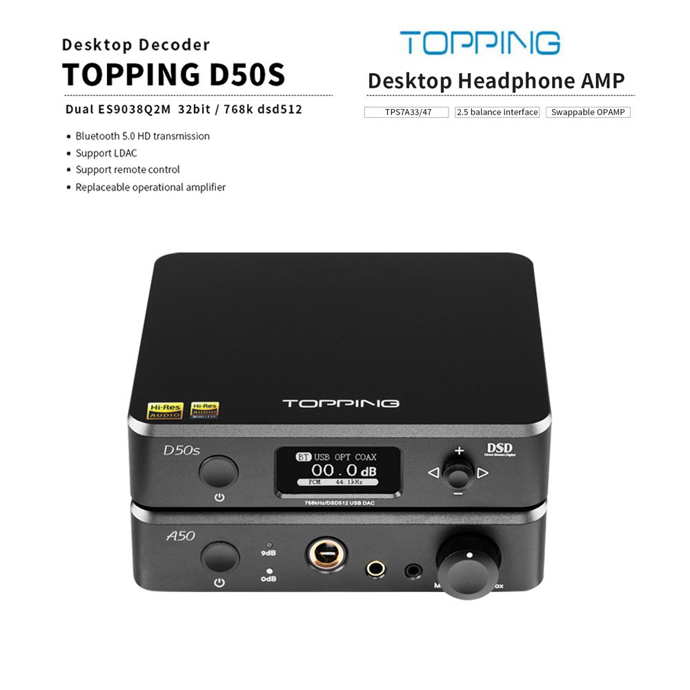 DAC giải mã Topping D50S