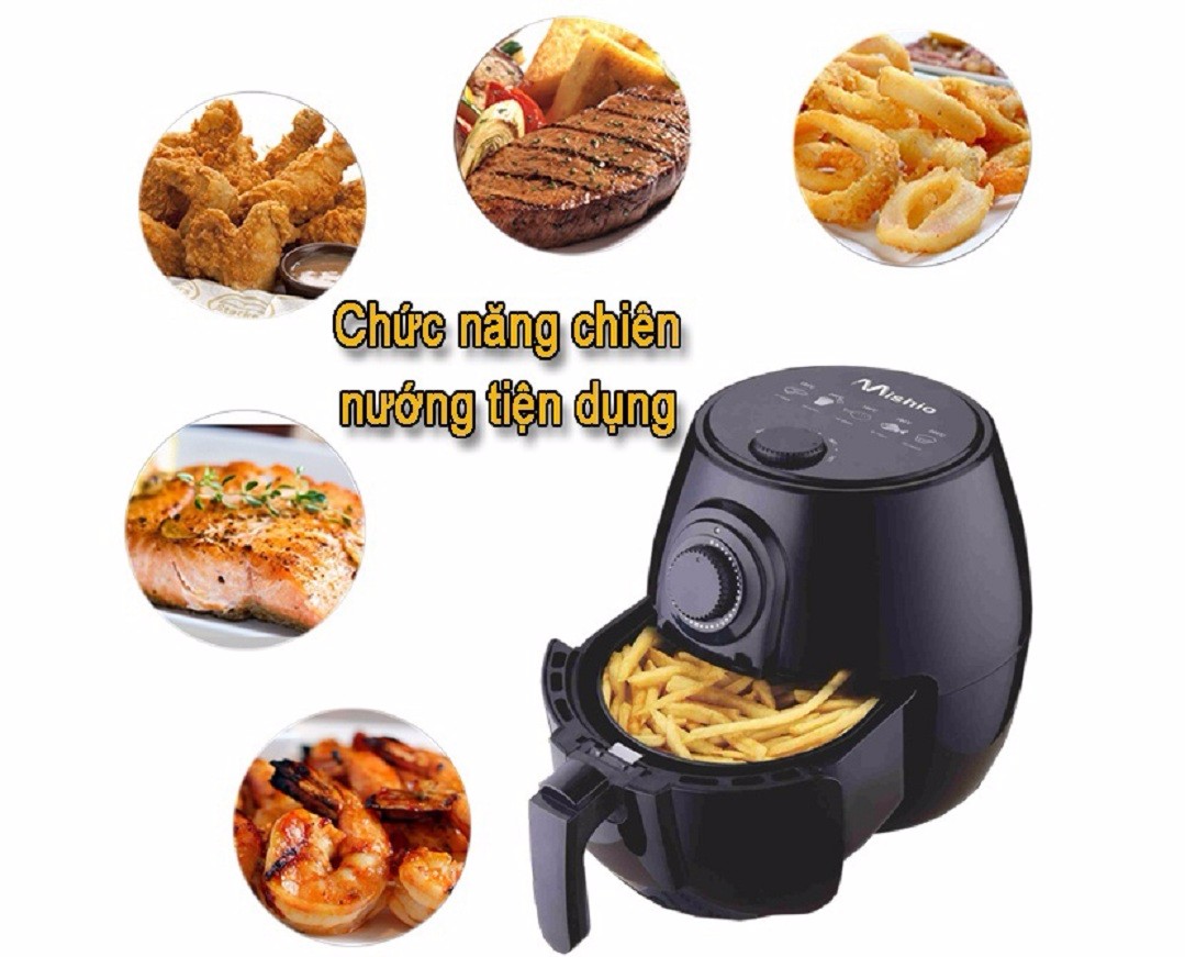 Nồi chiên không dầu Mishio MK01 (2.6L/3L)