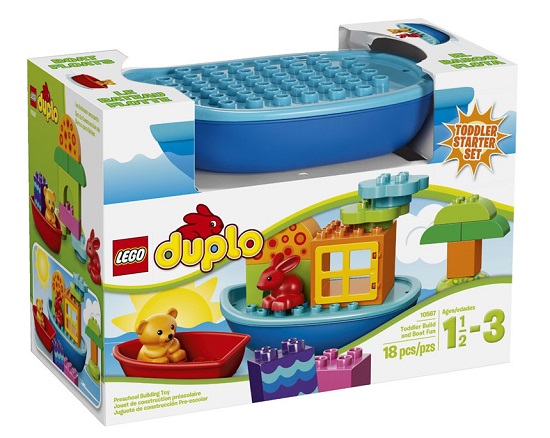 Mô Hình LEGO Duplo 10567 Bé Tập Lắp Ráp Tàu Thuyền
