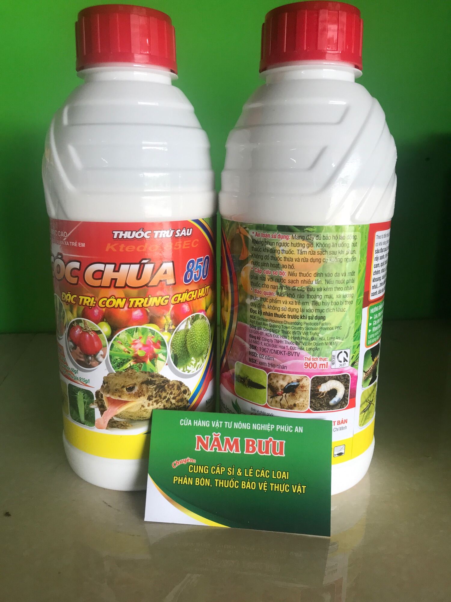 Thuốc trừ sâu Ktedo 85EC Cóc chúa 900ml Profenofos 30g l alpha