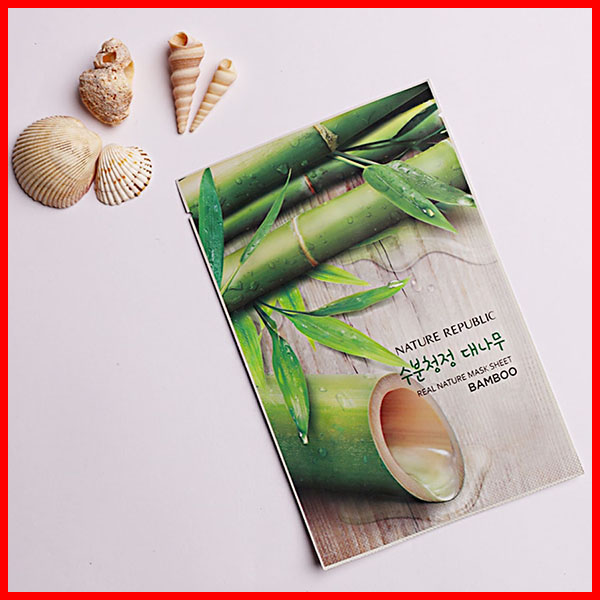 Mặt Nạ Đắp Chiết Xuất Tre Nature Republic Real Nature Bamboo Mask Sheet