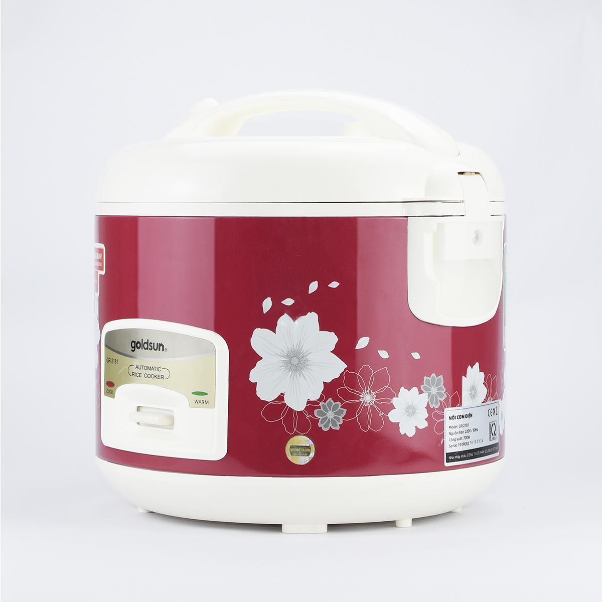 NỒI CƠM ĐIỆN GOLDSUN GR-2181