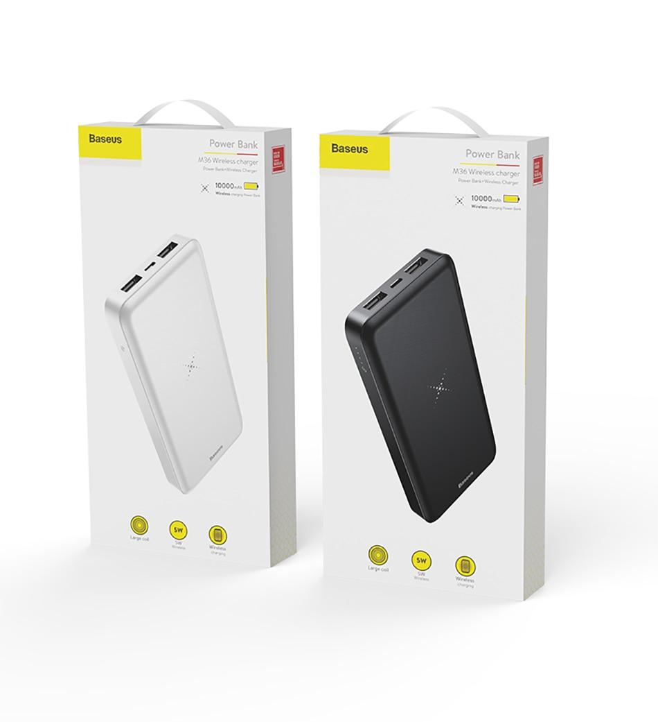 Pin dự phòng không dây BASEUS M36 10000mAh