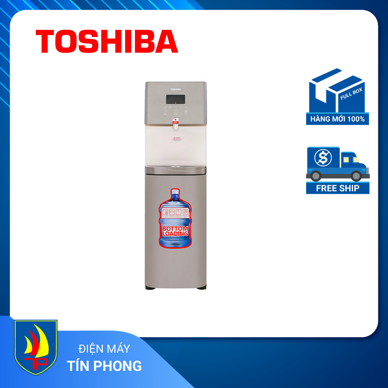 CÂY NƯỚC NÓNG LẠNH TOSHIBA RWF-W1830BU(T)