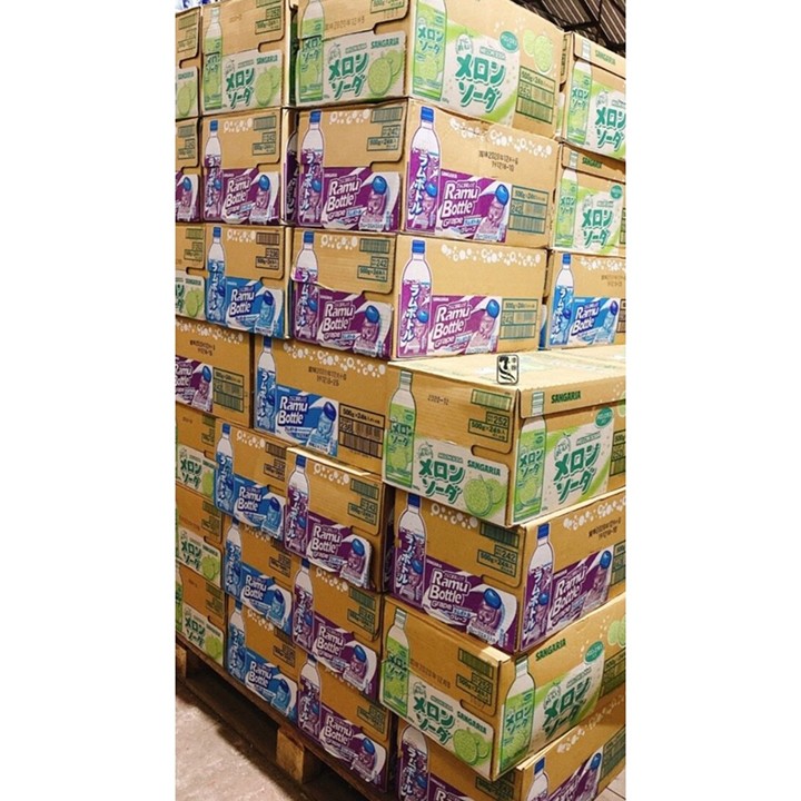 Nước Soda Sangaria 3 Vị Combo 3 Chai