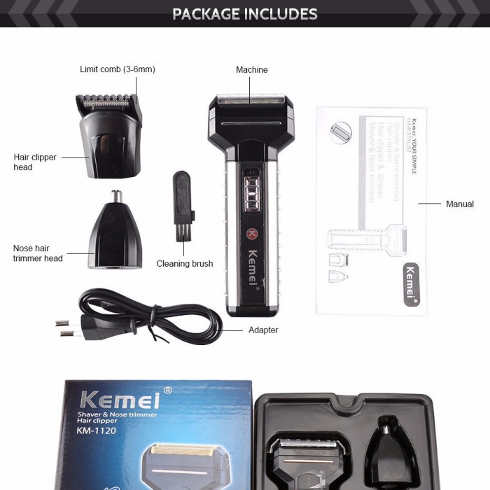 Tông đơ Kemei KM-1120