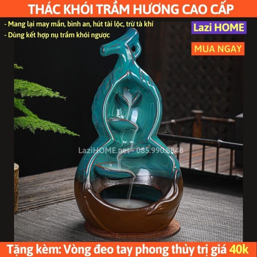 Thác khói trầm hương hồ lô