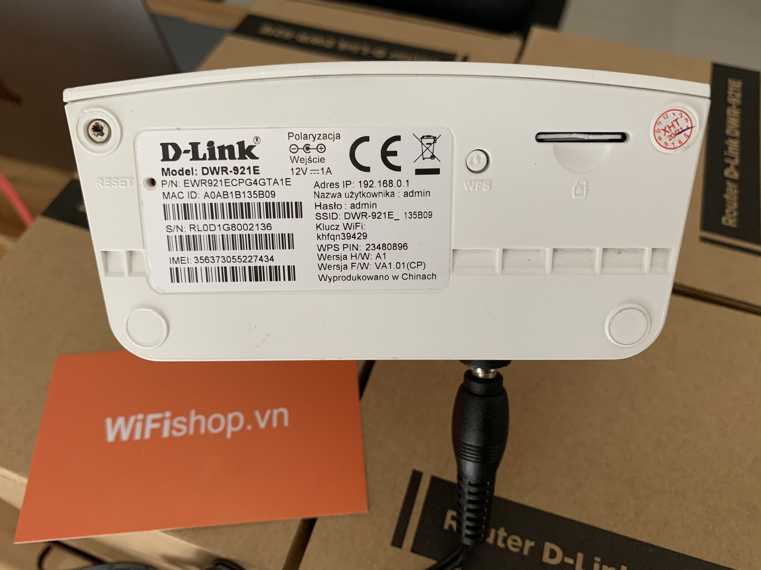 Bộ phát wifi 4G Huawei E5577Bs-937