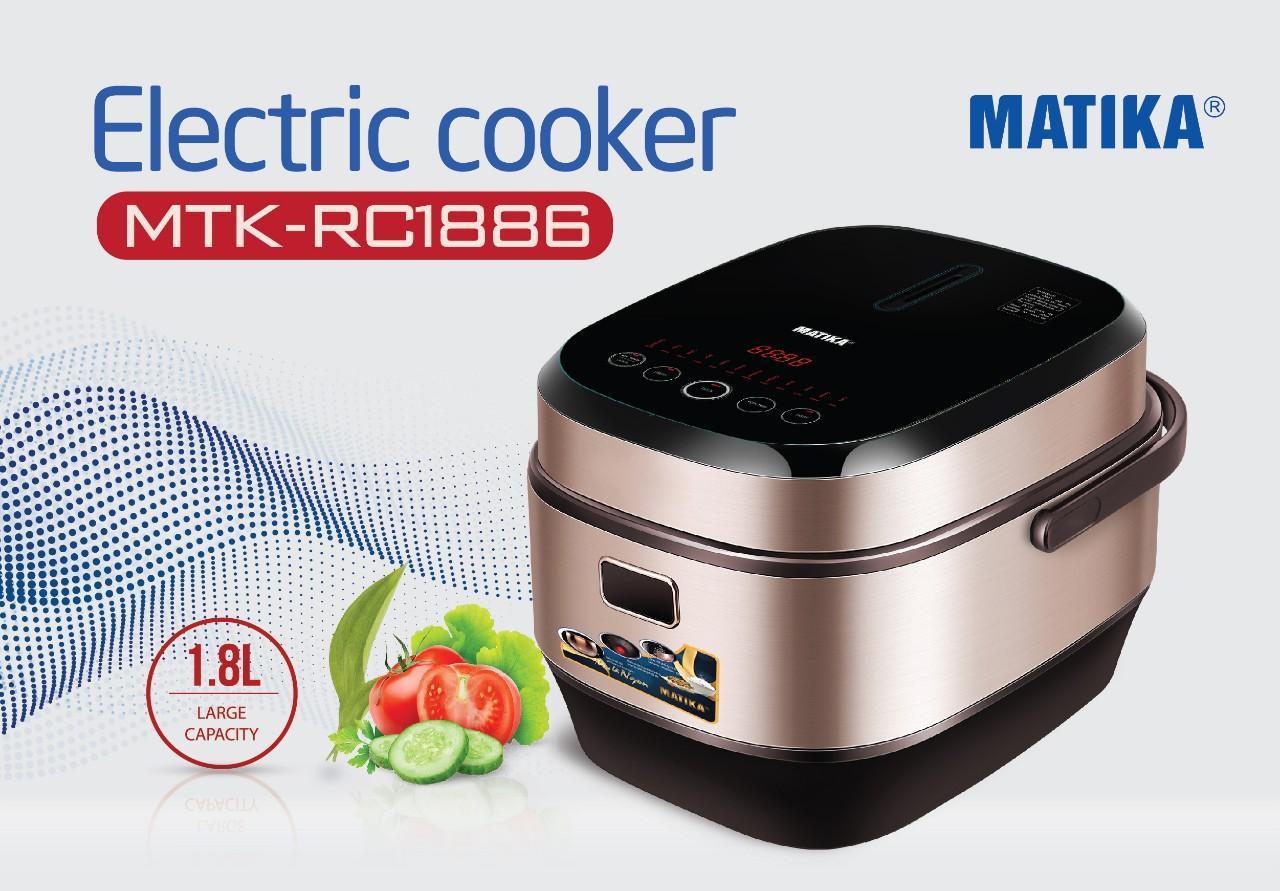 Nồi cơm điện Matika MTK-RC1886