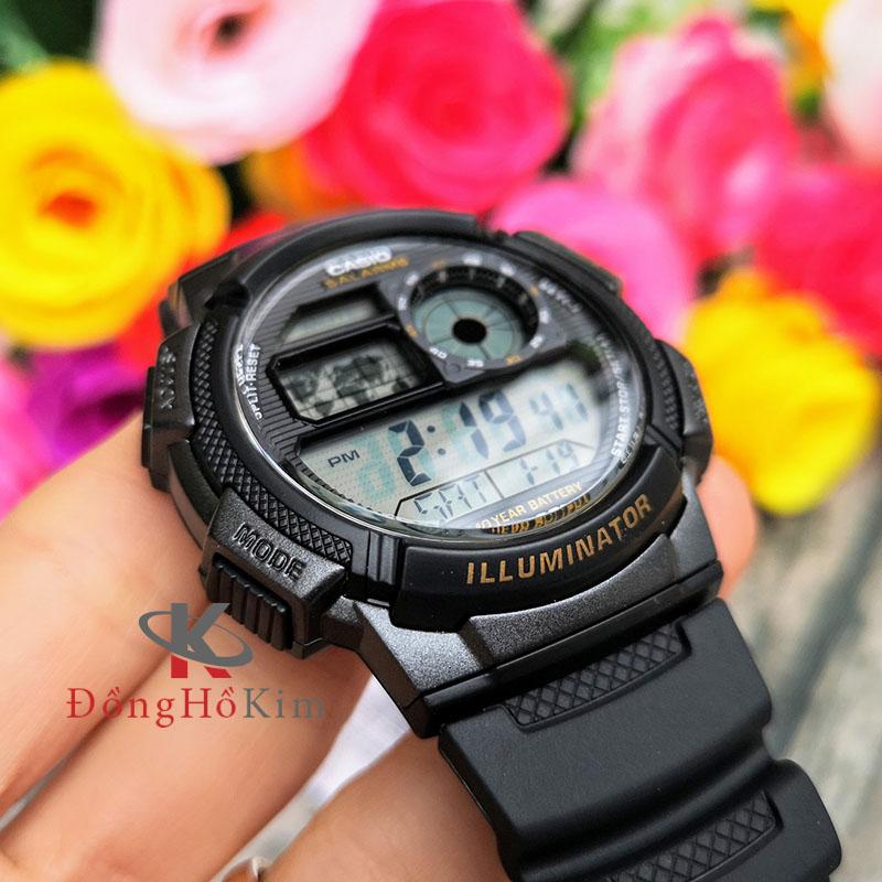 Đồng Hồ Nam Dây Cao Su Casio AE-1000W-1AVDF