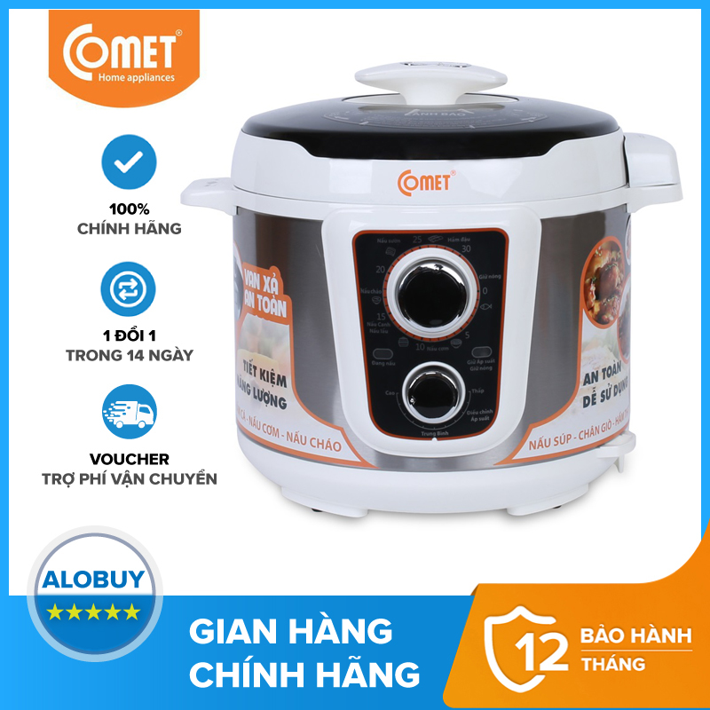 Nồi áp suất Comet CM6158 5L