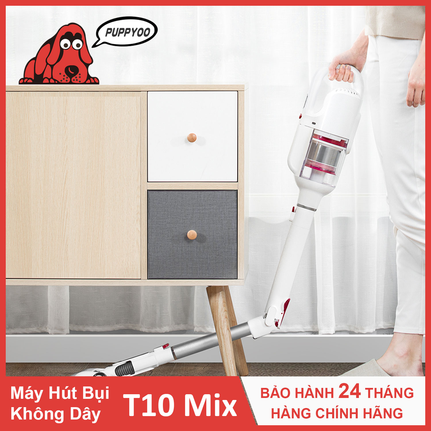 MÁY HÚT BỤI PUPPYOO T10