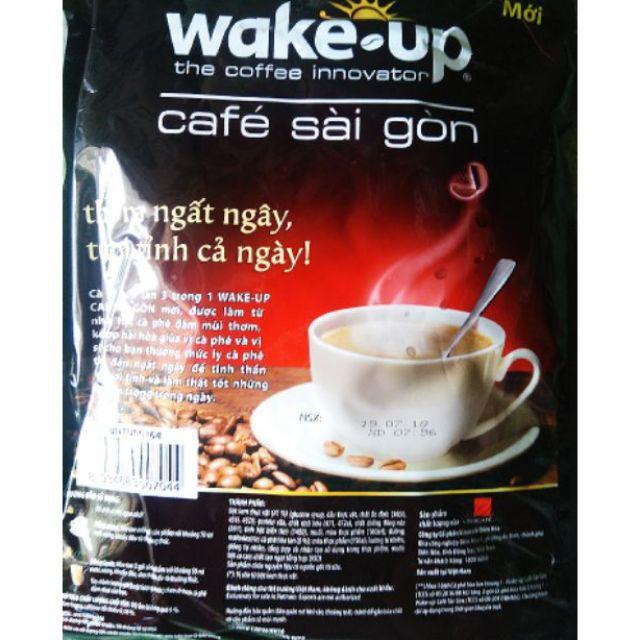 Cà phê sữa Wake Up 456g combo 2 bịch