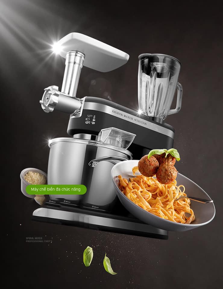 Máy nhào bột RANBEM 534E