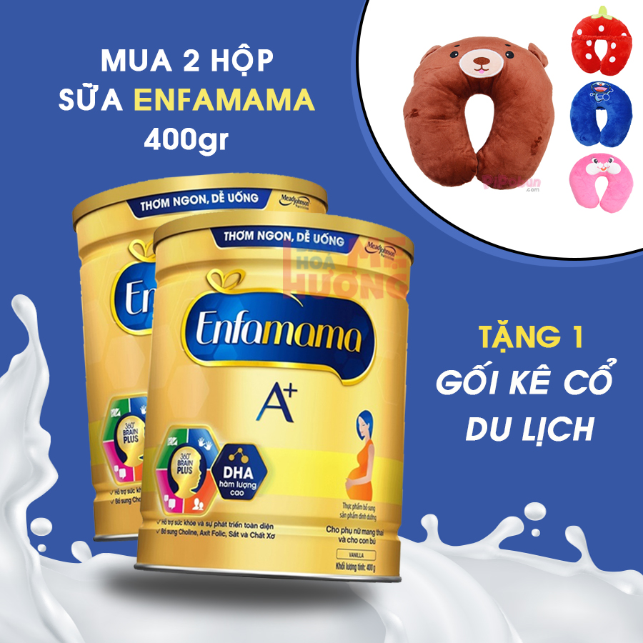 SỮA ENFAMAMA A+ 400G CHO MẸ combo 2 hộp
