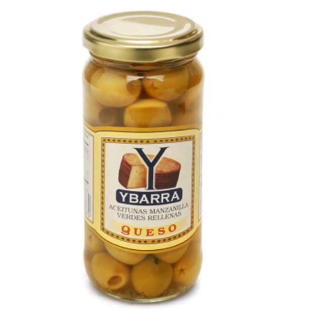 Trái Olive Ybarra nhồi phô mai 240g
