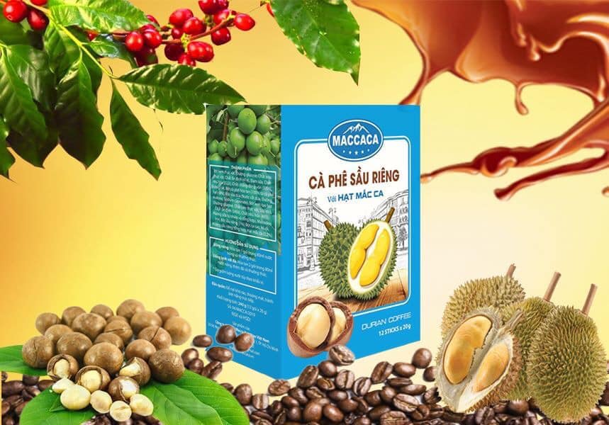 Cà phê sầu riêng Maccaca
