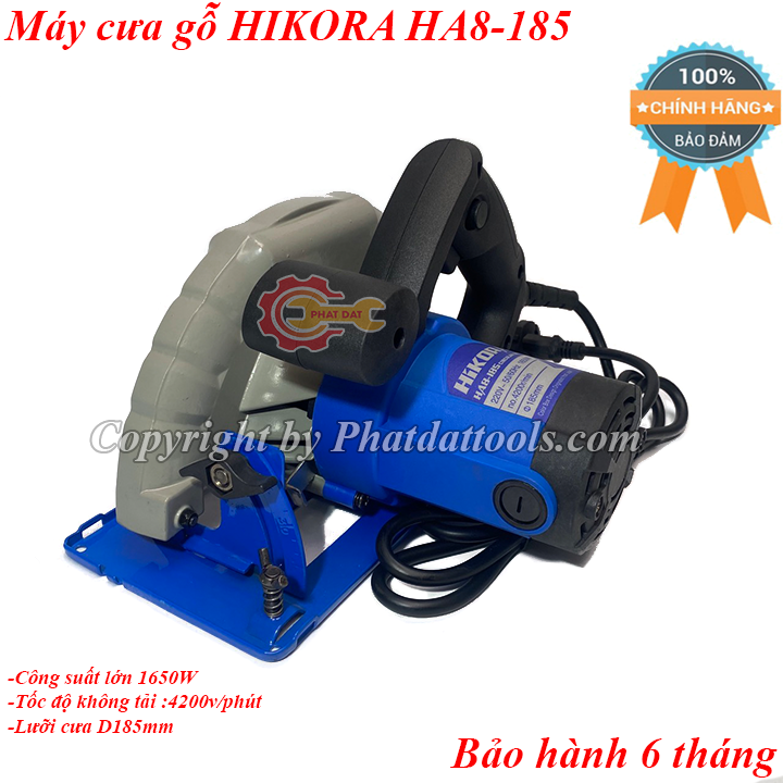 MÁY CƯA GỖ HIKORA HA8-185/185A