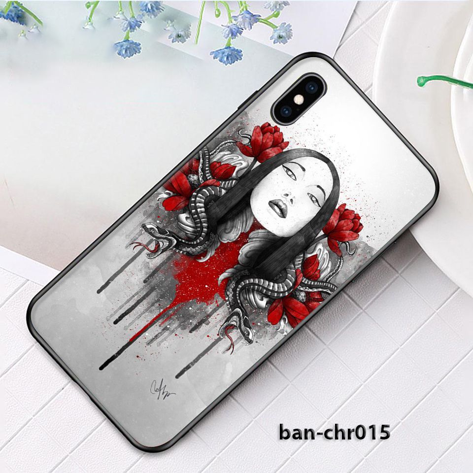 Ốp iPhone X, XS, XR, XS Max in hình Akane Nhật Bản - CHR015