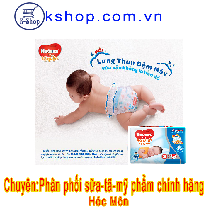 Tã/bỉm quần HUGGIES DRY M42 (6-11kg)