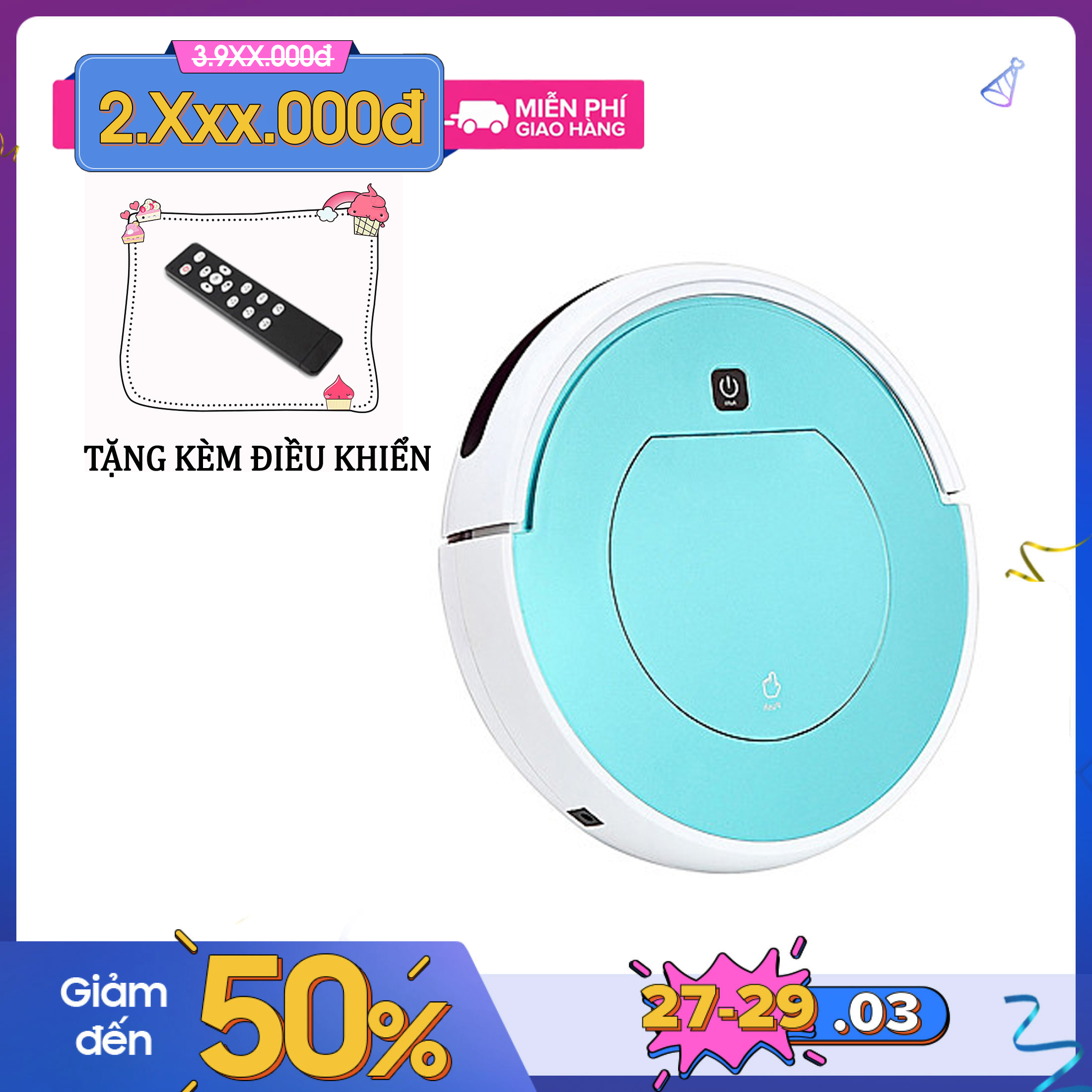 ROBOT HÚT BỤI LAU NHÀ FENGRUI FR-6