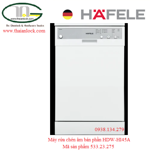 Máy rửa chén Hafele HDW-HI45A 533.23.275