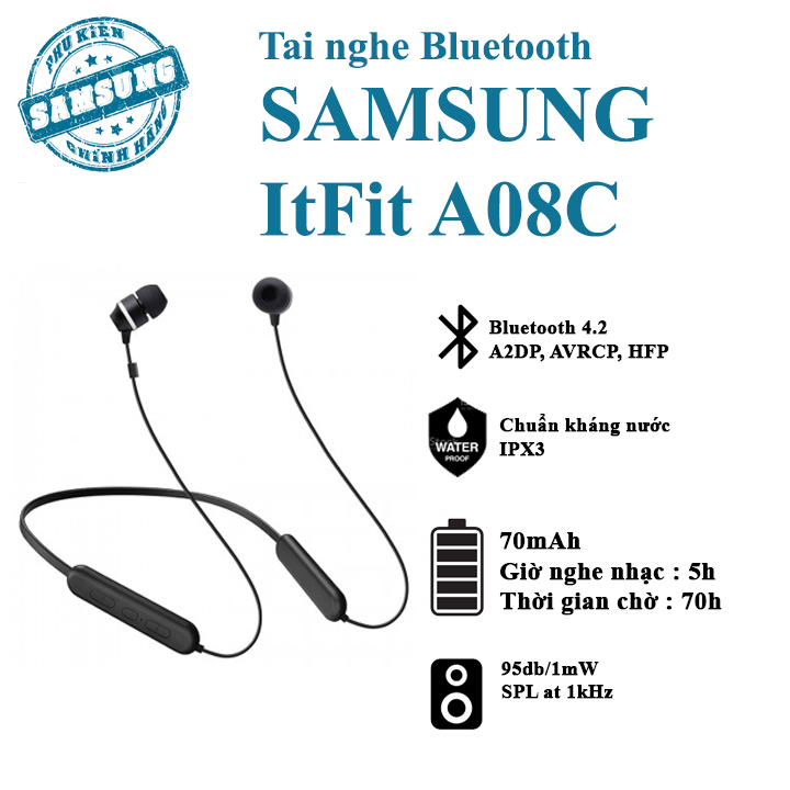 Tai nghe Bluetooth Samsung ITFIT A08C