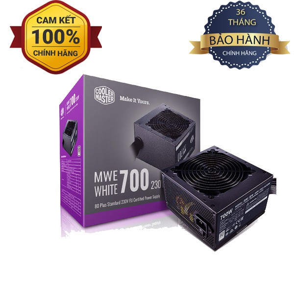 Nguồn máy tính Cooler Master MWE 700 BRONZE V2 80 Plus BRONZE
