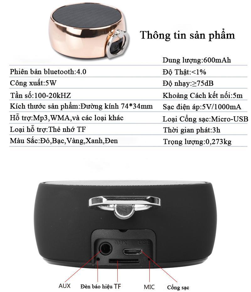 Loa di động Bluetooth BS-01