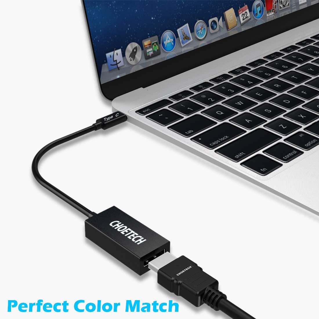 ĐẦU CHUYỂN ADAPTER TYPE-C RA CỔNG HDMI CHOETECH HUB-H05