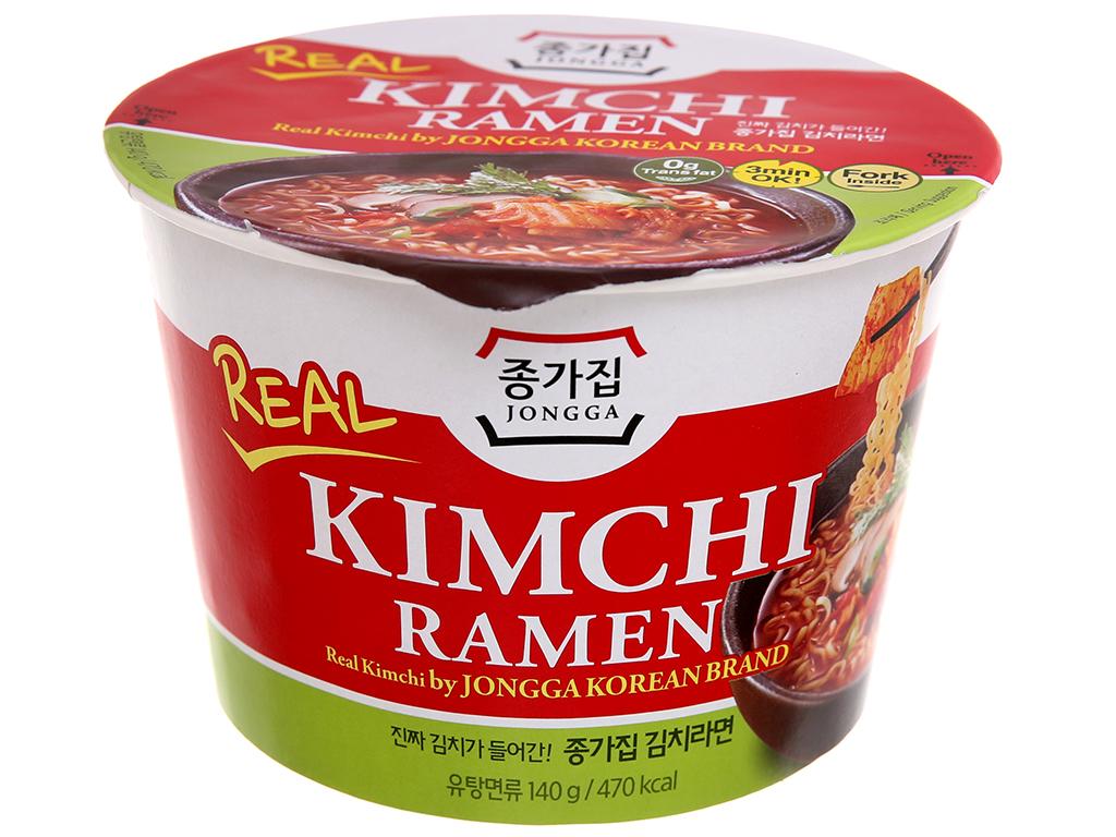 Mì Jongga Kim Chi tô 140g