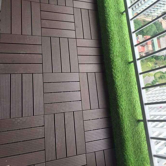 Sàn gỗ composite vỉ nhựa