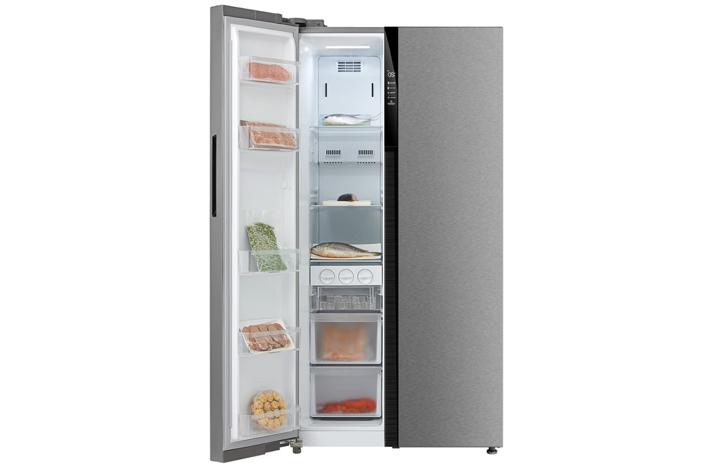 Tủ Lạnh SBS Midea MRC-690SS 530L