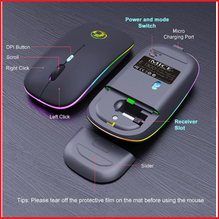 Chuột không dây iMICE E1300