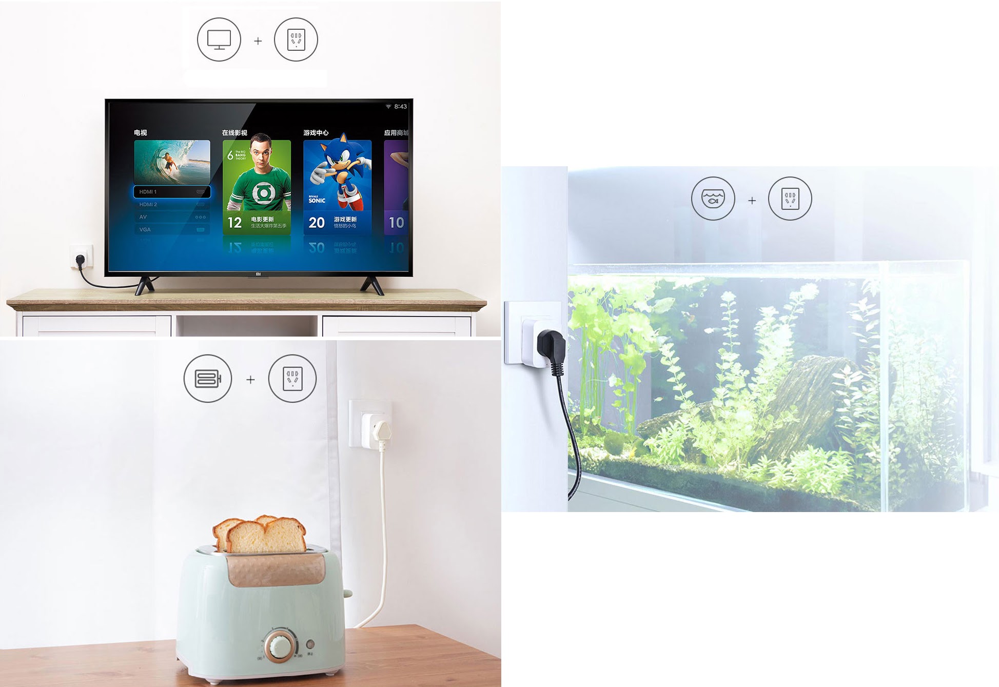 Ổ cắm thông minh kết nối wifi Xiaomi Smart Socket
