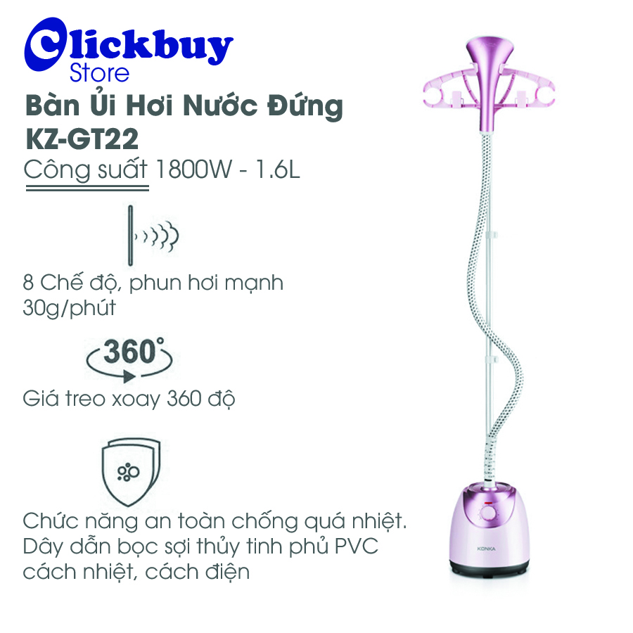 BÀN ỦI / BÀN LÀ KONKA KZ-GT22