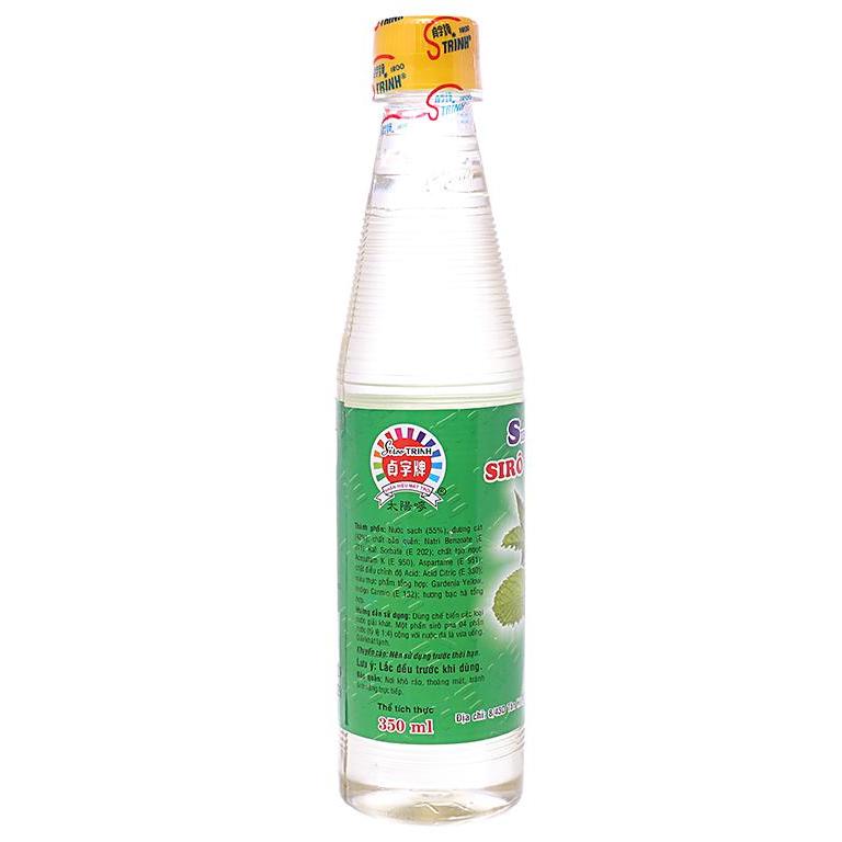 Siro Trinh bạc hà 600ml