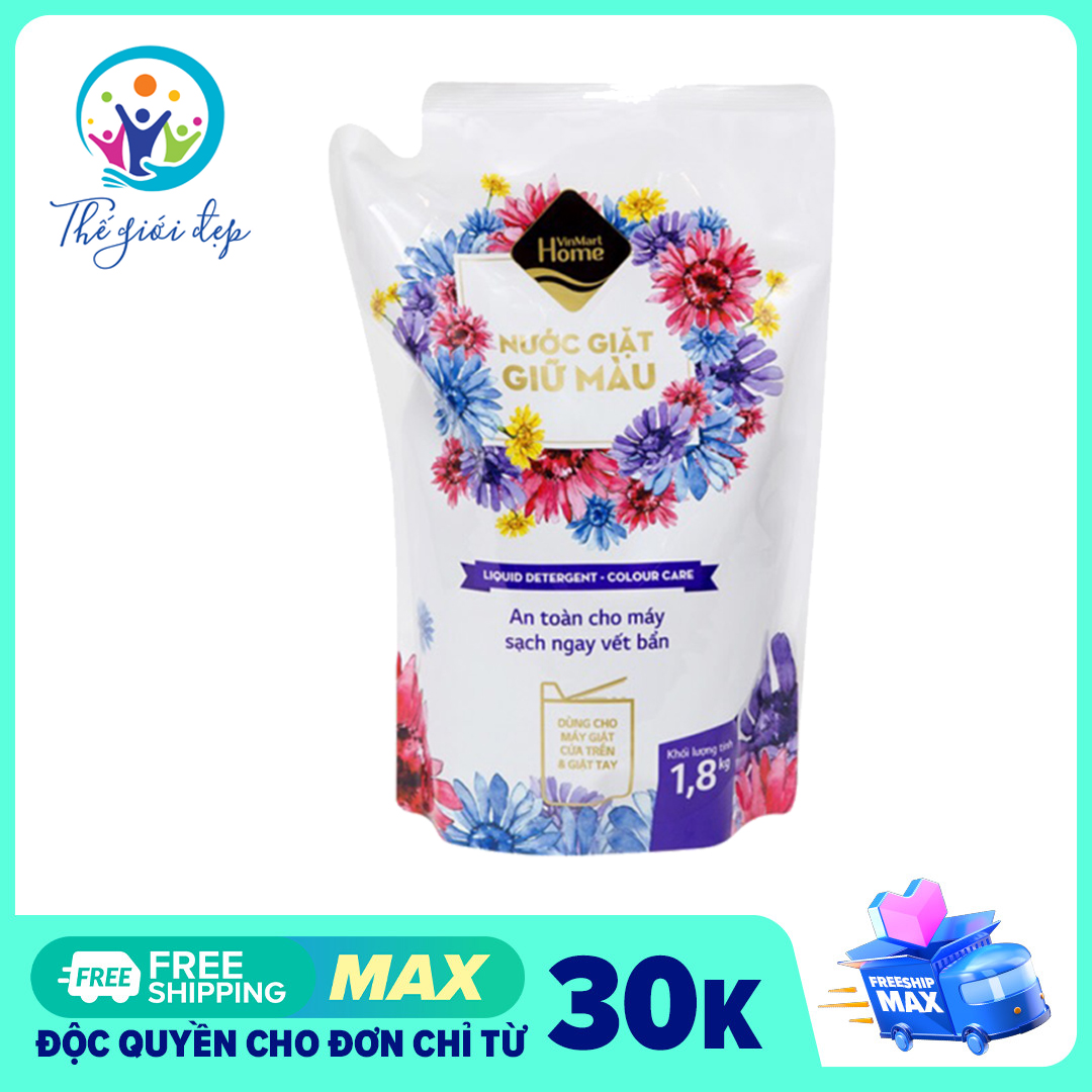Nước giặt VinMart Home Giữ Màu 1.8kg
