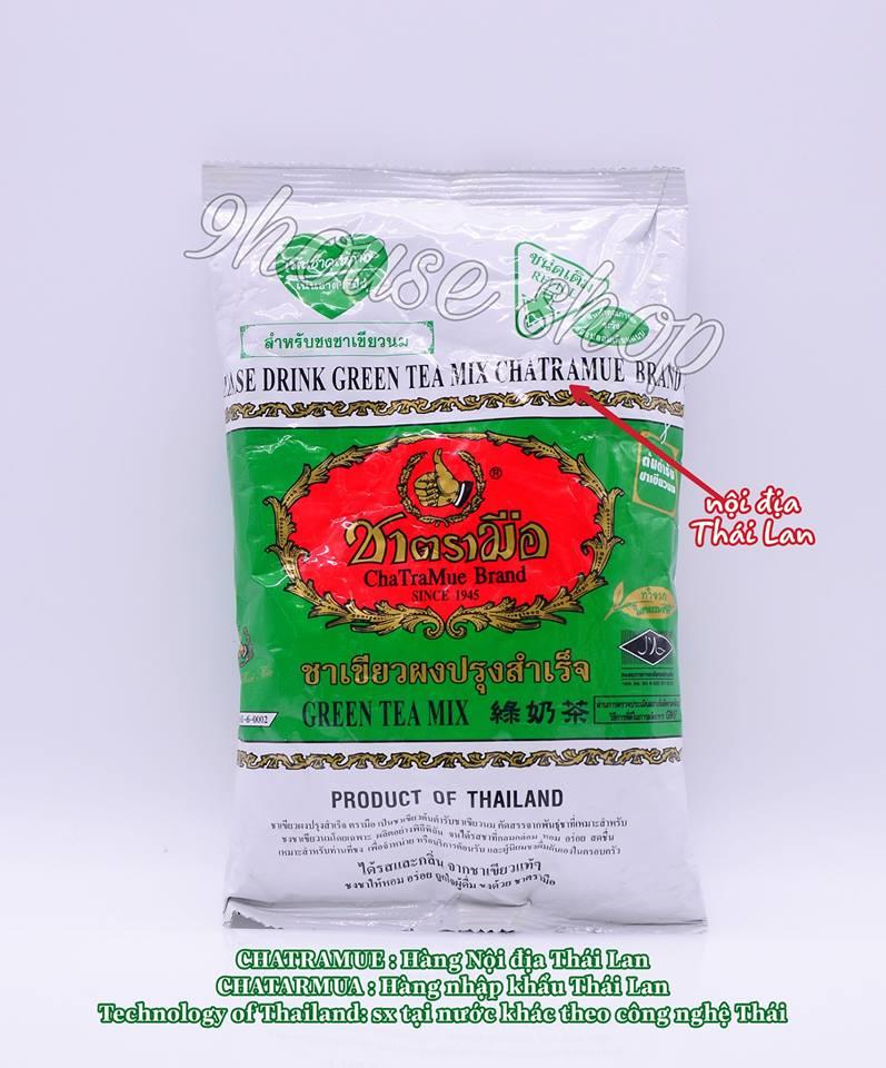Bột trà xanh - Pha trà sữa Thái Lan 200g