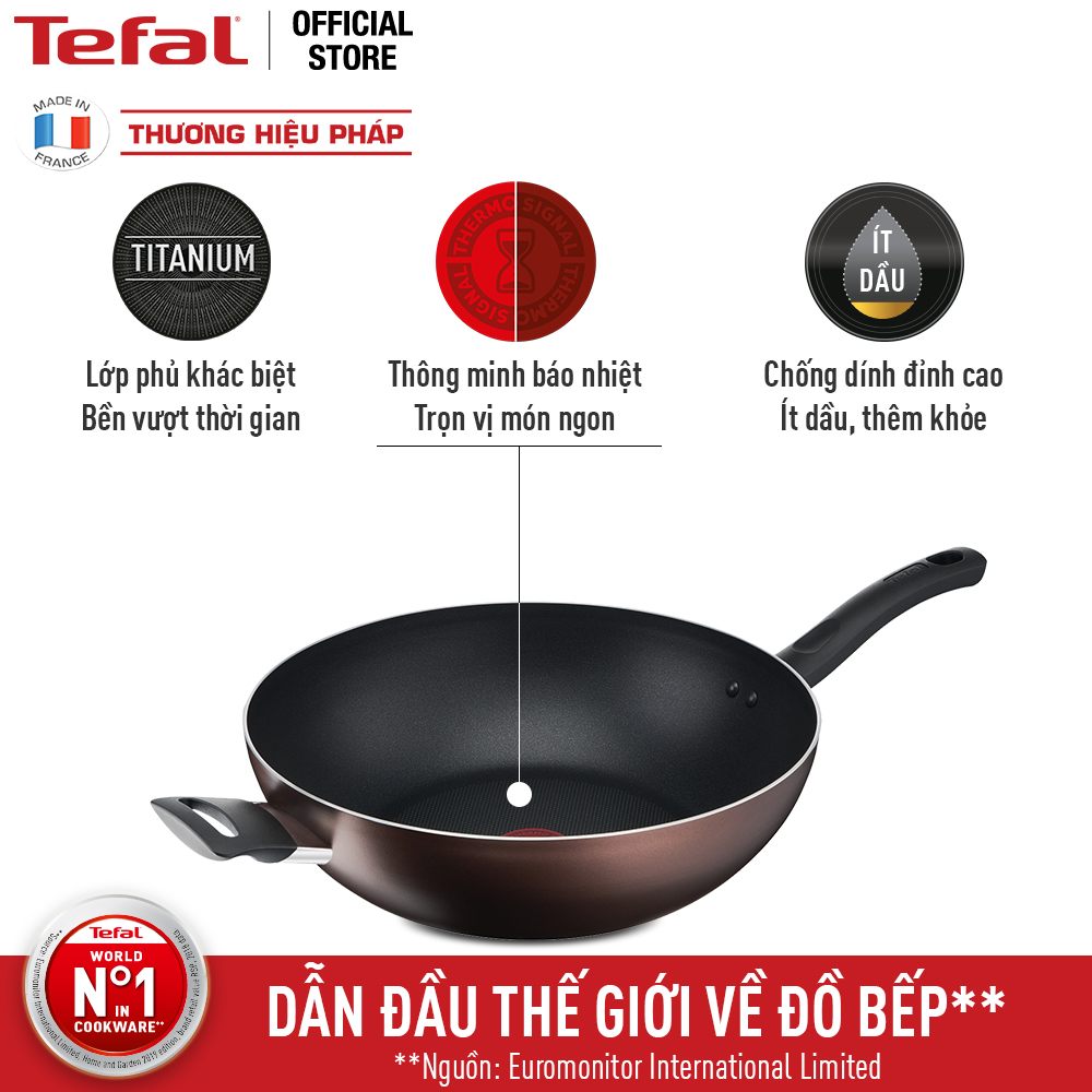 Chảo sâu lòng Tefal Day By Day G1436606 28cm