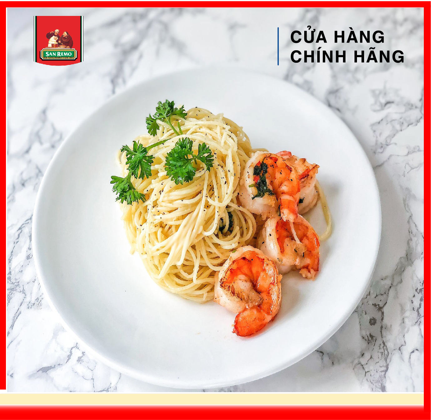 Mì Spaghetti San Remo số 4 500g