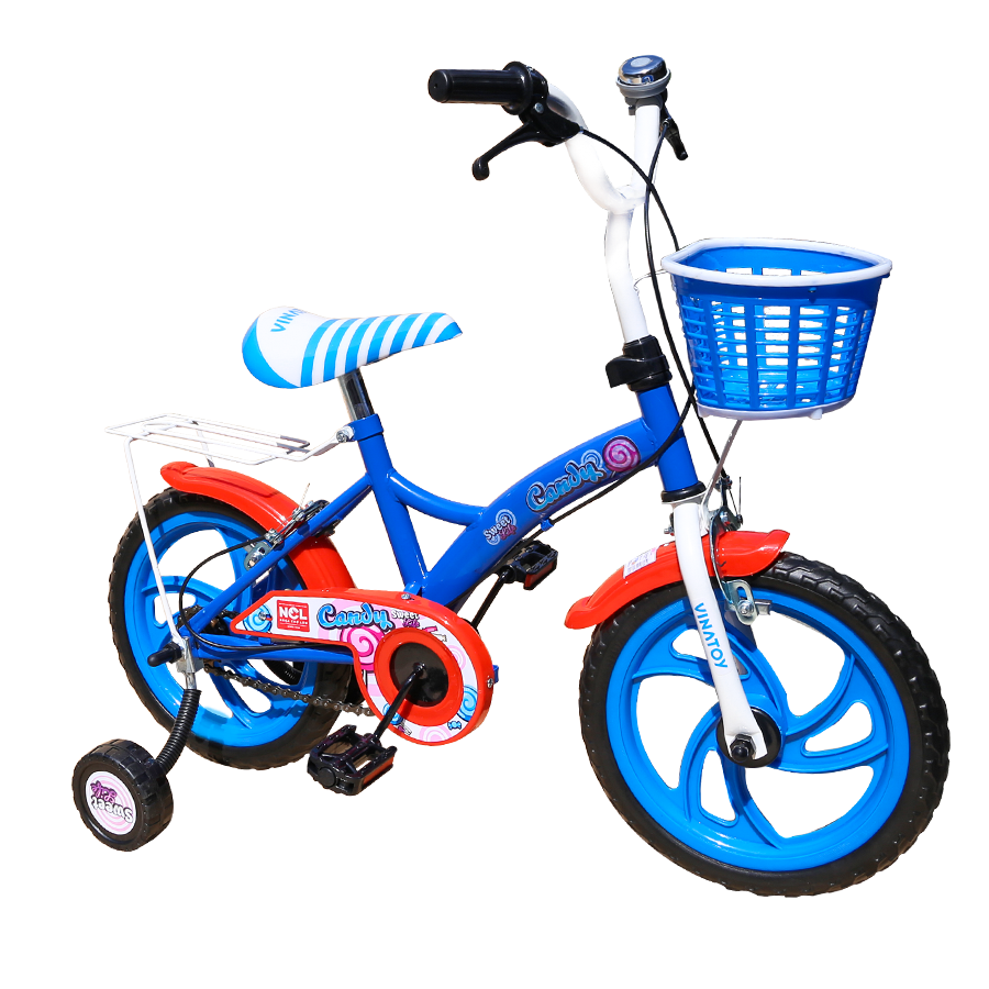 Xe đạp trẻ em Nhựa Chợ Lớn K105 - M1819-X2B - 14 inch, dành cho bé từ 4-5 tuổi