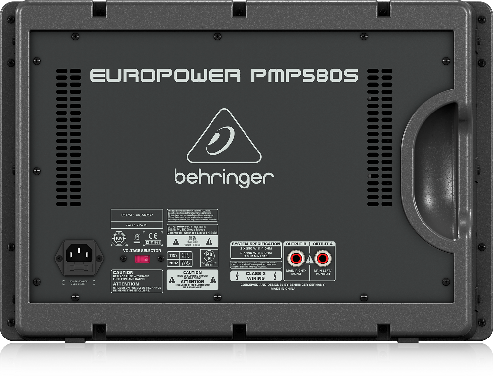 MIXER TÍCH HỢP AMPLY BEHRINGER PMP580S