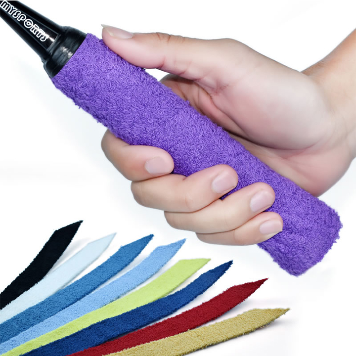 DÂY QUẤN CÁN VỢT CẦU LÔNG , TENNIS BẰNG LEN VC10