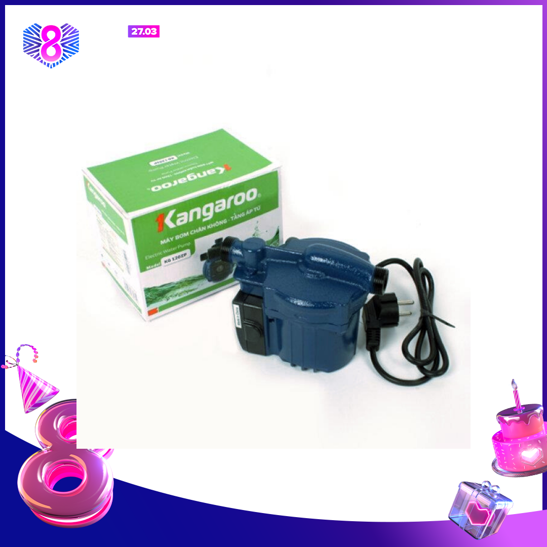 Máy bơm nước tăng áp từ Kangaroo KGZ120