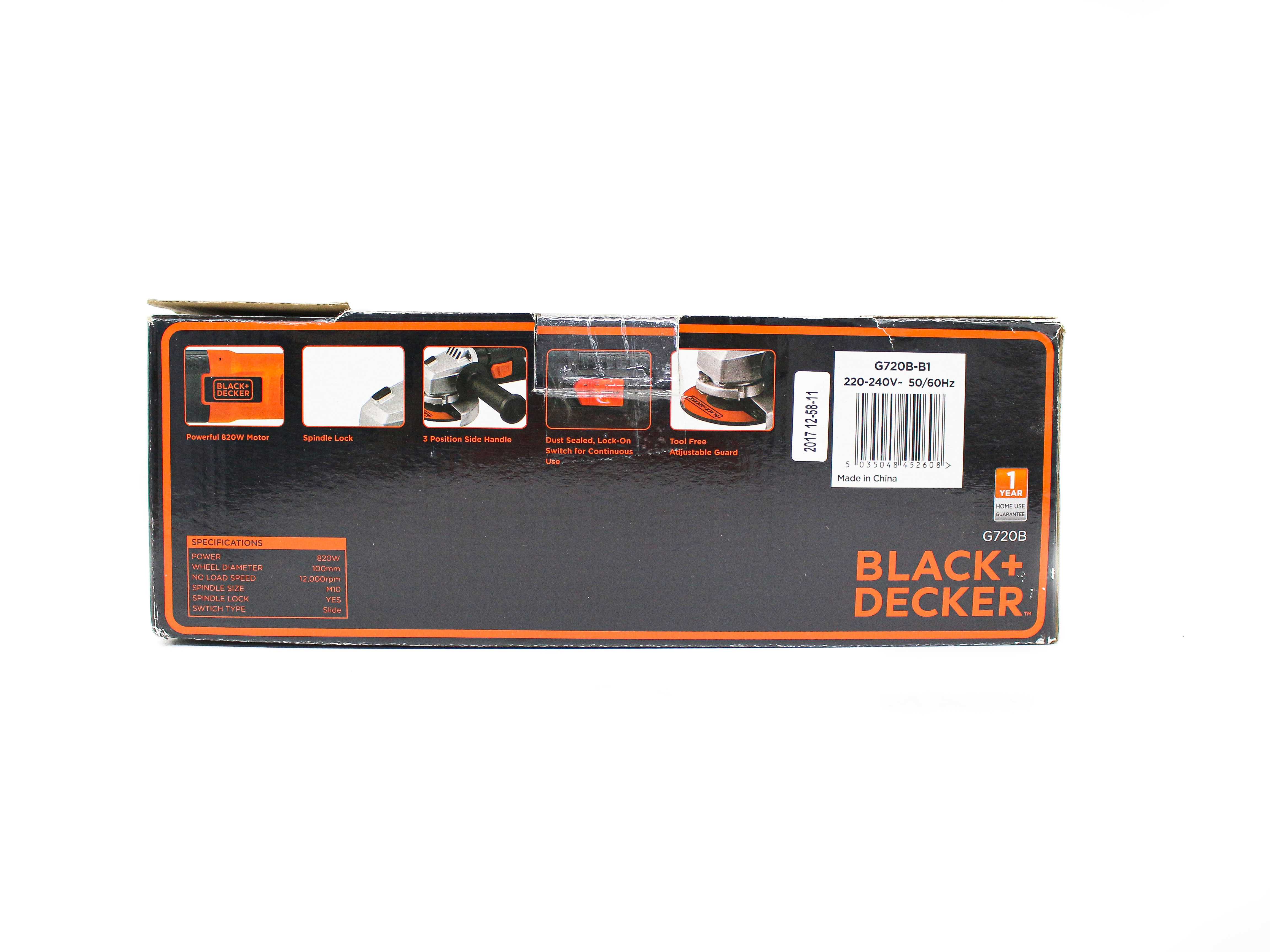 Máy Mài Góc Black Decker G720B-B1