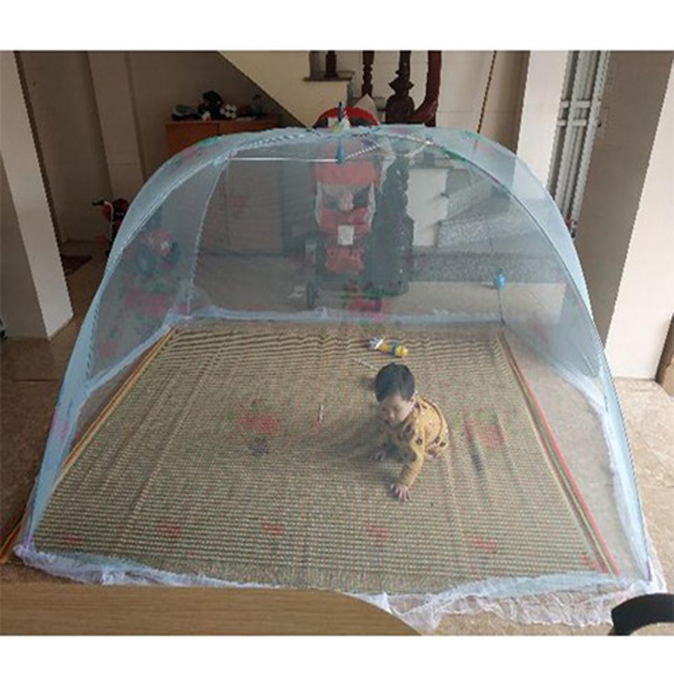 Mùng chụp tự bung chống muỗi 1m8*2m