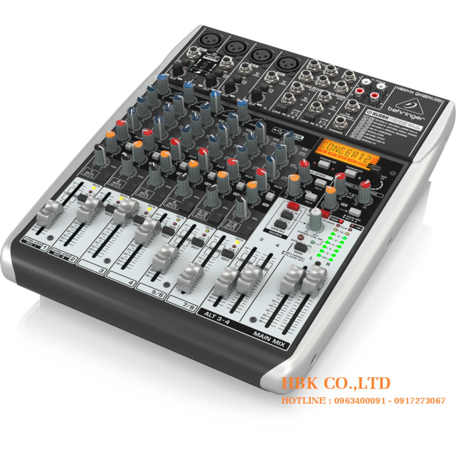 Bộ trộn âm thanh BEHRINGER QX1204USB